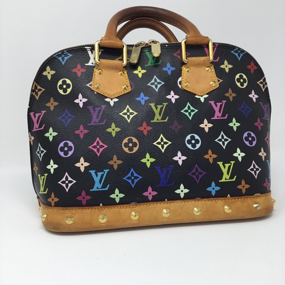 Alma Multicolor Noir Black Murakami Studded SD0074 - Picture 8 of 8